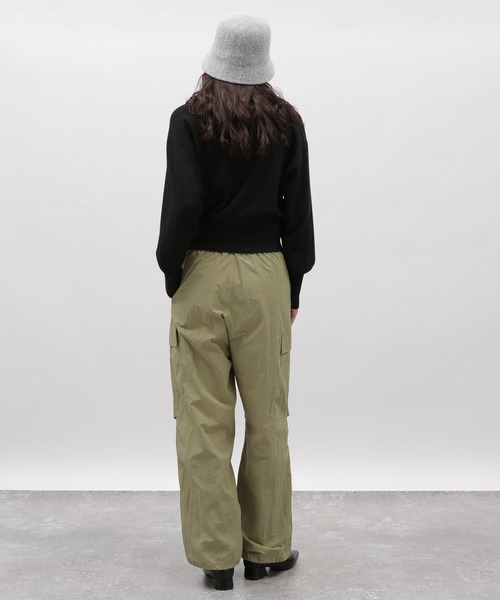 LAKOLE（ラコレ）の「12ゲージZIPショートカーディガン / 103590（カーディガン/ボレロ・レディース・ブラック/ライトブルー/グレー/アイボリー・SMALL/MEDIUM）」の13枚目の写真