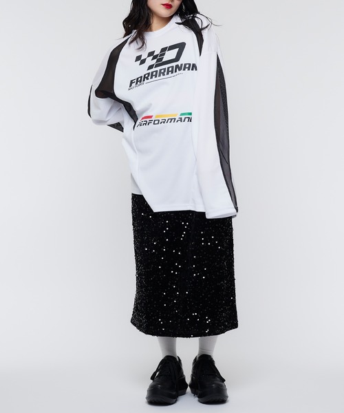 Narcissus（ナルシス）の「【Narcissus】スパンコールタイトスカート（スカート・レディース・ブラック/シルバー・FREE）」の10枚目の写真