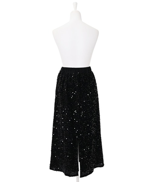 Narcissus（ナルシス）の「【Narcissus】スパンコールタイトスカート（スカート・レディース・ブラック/シルバー・FREE）」の5枚目の写真