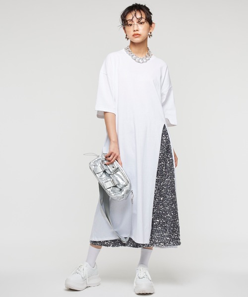 Narcissus（ナルシス）の「【Narcissus】スパンコールタイトスカート（スカート・レディース・ブラック/シルバー・FREE）」の22枚目の写真