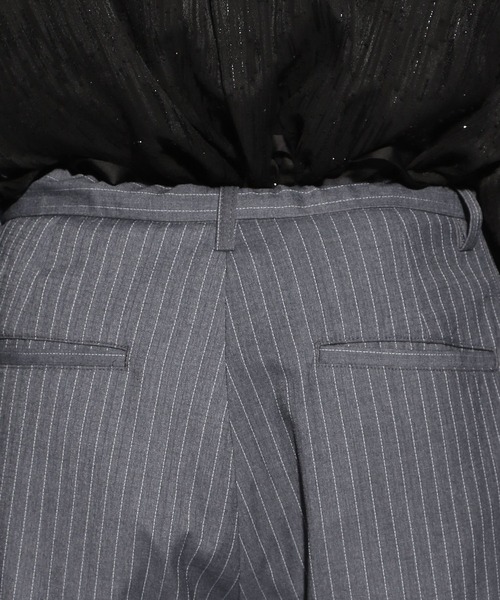 HARE（ハレ）の「【SET UP対応】カットアウトベルトトラウザー（スラックス・メンズ・ブラック/グレー系その他・SMALL/MEDIUM）」の19枚目の写真