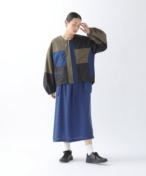 ZUCCa（ズッカ）の「ブロッキングタフタ / ブルゾン / (O)（ブルゾン・レディース・イエロー/ベージュ/ブラック・M size）」の19枚目の写真