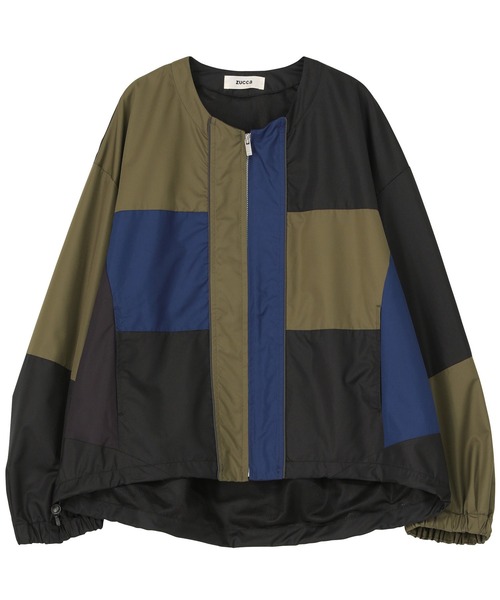 ZUCCa（ズッカ）の「ブロッキングタフタ / ブルゾン / (O)（ブルゾン・レディース・イエロー/ベージュ/ブラック・M size）」の16枚目の写真