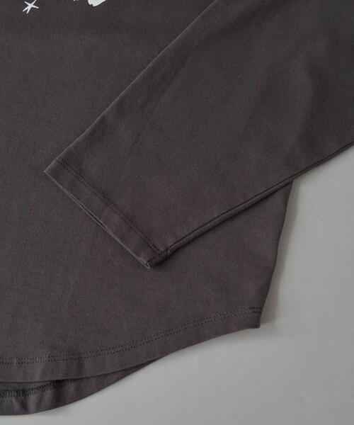 coen（コーエン）の「ROCK STANLEY（ロックスタンレー）別注ビートルズフリルロングスリーブTシャツ（Tシャツ/カットソー・レディース・ライム/ダークグレー/ホワイト・M/L）」の18枚目の写真