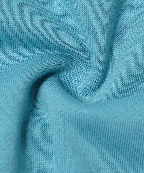 1111clothing（ワンフォークロージング）の「【unisex】フラワーモチーフ ハーフジップ / Half zip with flower motif（スウェット・メンズ・アッシュ/ブラック/ブルーグレー・L/M）」の11枚目の写真