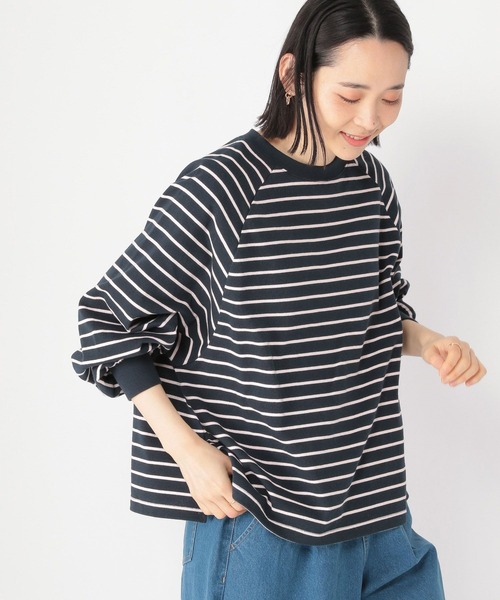 studio CLIP（スタディオクリップ）の「ボーダーAラインプルオーバー（Tシャツ/カットソー・レディース・その他1/その他2/その他3/その他4・FREE）」の14枚目の写真
