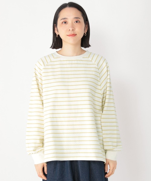 studio CLIP（スタディオクリップ）の「ボーダーAラインプルオーバー（Tシャツ/カットソー・レディース・その他1/その他2/その他3/その他4・FREE）」の15枚目の写真