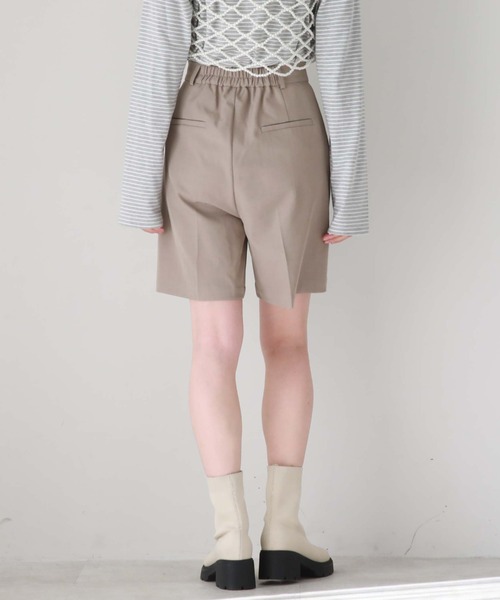 archives（アルシーヴ）の「タックショートパンツ（その他パンツ・レディース・グレイッシュベージュ/アイボリー/グリーン・MEDIUM）」の20枚目の写真