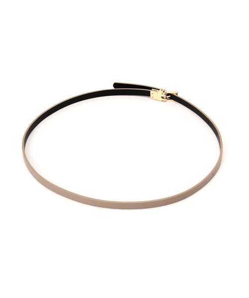 N.(N. Natural Beauty Basic)(エヌエヌナチュラルビューティーベーシック)の「リバーシブルベルト(ベルト・レディース・ブラック/ベージュ・FREE)」の19枚目の写真