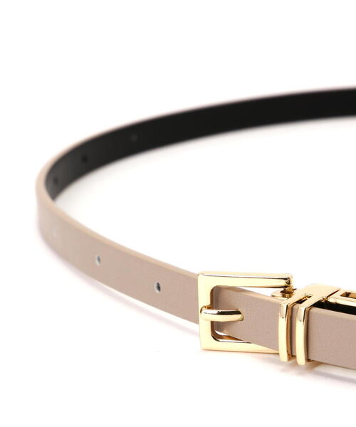 N.(N. Natural Beauty Basic)(エヌエヌナチュラルビューティーベーシック)の「リバーシブルベルト(ベルト・レディース・ブラック/ベージュ・FREE)」の21枚目の写真