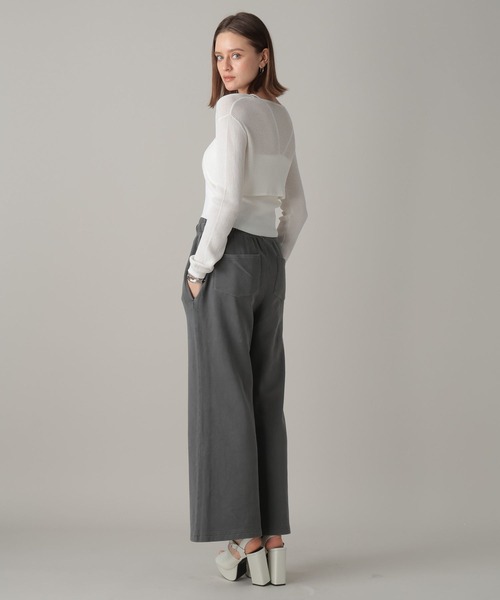 FOREVER 21(フォーエバー トゥエンティーワン)の「【2024SS】ワイドスウェットパンツ(スウェットパンツ・レディース・ピンク/オフホワイト/チャコールグレー・SMALL/MEDIUM)」の13枚目の写真