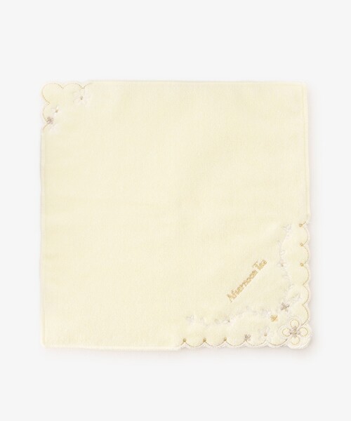 Afternoon Tea（アフタヌーンティー）の「フラワージュエリーミニタオル（ハンカチ/ハンドタオル・レディース・グリーン/ピンク/パープル/アイボリー/イエロー/ブルー・ONE SIZE）」の19枚目の写真