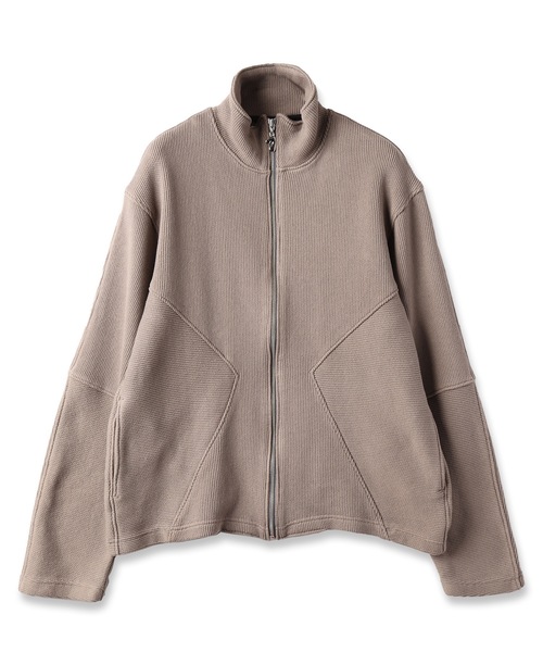 JieDa HALF ZIP L/S サイズ1 2019ss Jieda(ジエダ)の「STRIPE FULL ZIP JACKET(その他トップス