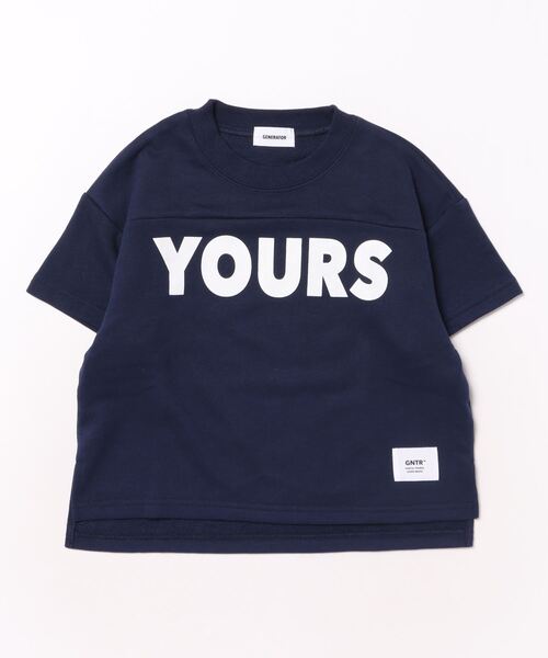 GENERATOR（ジェネレーター）の「GENERATOR/ジェネレーター YOURS プルオーバー（スウェット・キッズ・ネイビー/ブラック/トップグレー・M/L/XL）」の6枚目の写真