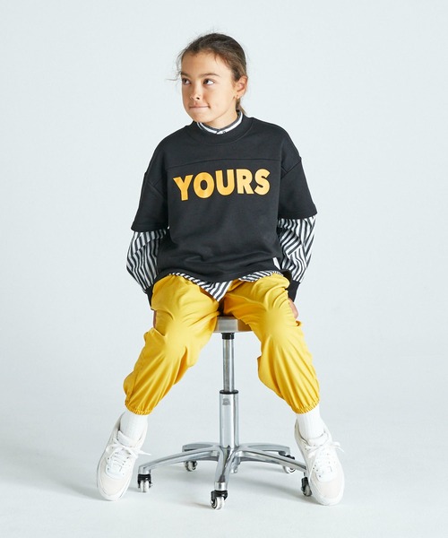 GENERATOR（ジェネレーター）の「GENERATOR/ジェネレーター YOURS プルオーバー（スウェット・キッズ・ネイビー/ブラック/トップグレー・M/L/XL）」の9枚目の写真