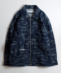 FDMTL | FDMTL/ファンダメンタル/JACQUARD DENIM BLOUSON RINSE(ブルゾン)
