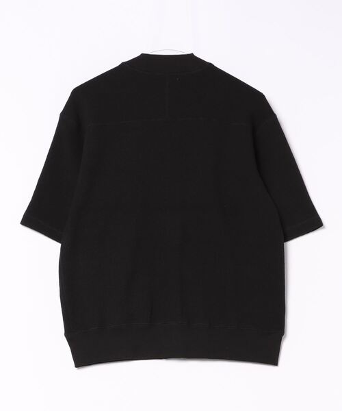 Arnold Palmer（アーノルドパーマー）の「ダブルフェイス ニットソー シェア 5分袖 カーディガン（カーディガン/ボレロ・レディース・ライトオリーブ/ブラック・LL/L/M/S/XS）」の3枚目の写真