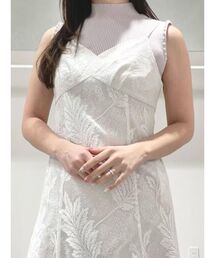 MERCURYDUO | スパークルレースキャミティアードワンピース(ワンピース)