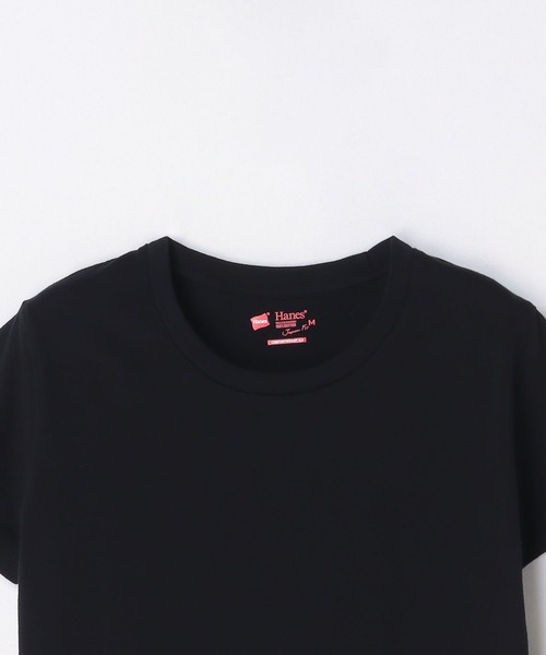 HANES(ヘインズ)の「【Hanes/ヘインズ】HW5320 2PクルーネックTシャツ/2パック/レディース(Tシャツ/カットソー・レディース・マルチ/ピンク/ベージュ・L/M)」の12枚目の写真