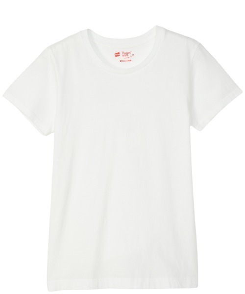 HANES(ヘインズ)の「【Hanes/ヘインズ】HW5320 2PクルーネックTシャツ/2パック/レディース(Tシャツ/カットソー・レディース・マルチ/ピンク/ベージュ・L/M)」の19枚目の写真