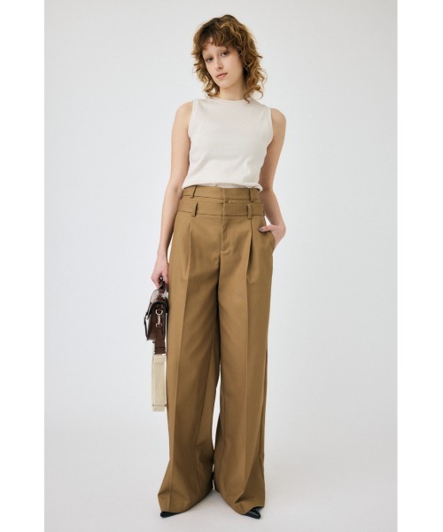 MOUSSY(マウジー)の「【2サイズ展開】SUVIN GIZA BASIC タンクトップ(タンクトップ・レディース・ブラック/ライトベージュ/ライトピンク/ホワイト・1/2)」の10枚目の写真