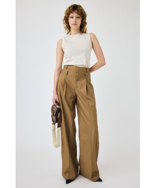 MOUSSY(マウジー)の「【2サイズ展開】SUVIN GIZA BASIC タンクトップ(タンクトップ・レディース・ブラック/ライトベージュ/ライトピンク/ホワイト・1/2)」の11枚目の写真