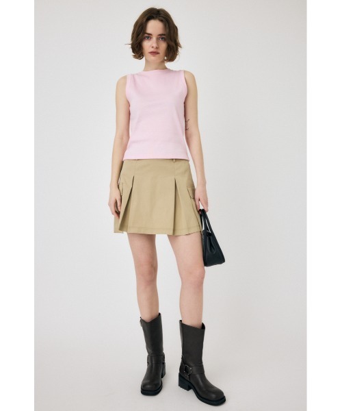 MOUSSY(マウジー)の「【2サイズ展開】SUVIN GIZA BASIC タンクトップ(タンクトップ・レディース・ブラック/ライトベージュ/ライトピンク/ホワイト・1/2)」の22枚目の写真