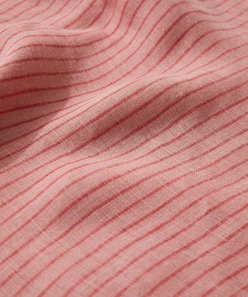 THROW（スロー）の「【THROW】リネンストライプストール（ストール/ショール・レディース・ピンク/ベージュ・FREE）」の14枚目の写真