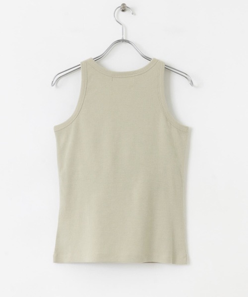 URBAN RESEARCH Sonny Label（アーバンリサーチサニーレーベル）の「SLAB Rib Bratop（タンクトップ・レディース・オフホワイト/ブラック/ベージュ・FREE）」の6枚目の写真