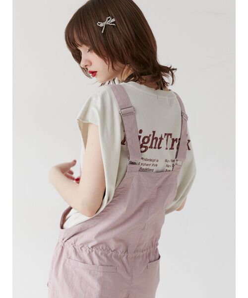 jouetie（ジュエティ）の「フロントZIPジャンプスーツ（サロペット/オーバーオール・レディース・ピンク/カーキ・MEDIUM）」の15枚目の写真