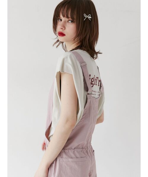 jouetie（ジュエティ）の「フロントZIPジャンプスーツ（サロペット/オーバーオール・レディース・ピンク/カーキ・MEDIUM）」の17枚目の写真