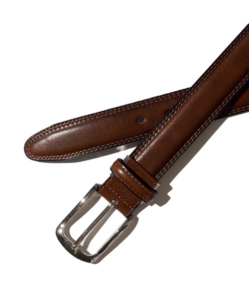 TETE HOMME（テットオム）の「【ON/OFF兼用】フェザーイタリアンレザーベルト（ベルト・メンズ・ブラウン/ダークブラウン/ネイビー/ブラック/ワイン・FREE）」の8枚目の写真