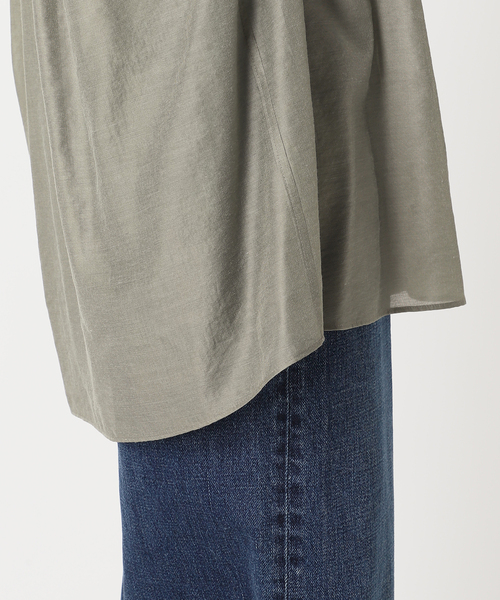 plage(プラージュ)の「SHEER SKIN シャツ(シャツ/ブラウス・レディース・カーキ/ベージュ・FREE)」の13枚目の写真