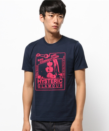 HYSTERIC BAD GIRL Tシャツ レッド HYSTERIC GLAMOUR - HIGH VOLTAGE Tシャツ / レッド | Tempt