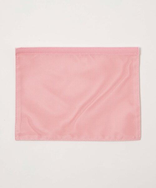 WEGO（ウィゴー）の「WEGO/【Sサイズ】メッシュデコシート（トートバッグ・レディース・グリーン/ピンク/ホワイト/ブラウン/グリーン系その他/イエロー/オレンジ/ブルー系その他/ライトパープル/ネイビー/ダークグリーン/グレー/ワイン/ブラック/サックスブルー・FREE）」の13枚目の写真