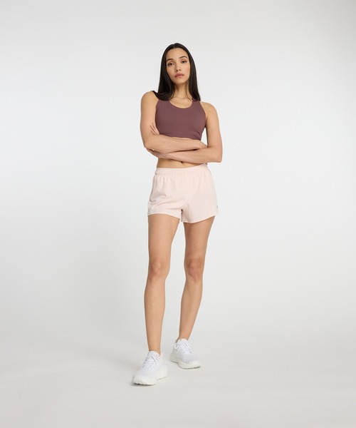 New Balance RC ショーツ3インチ（インナー付き）ブルー L New Balance パンツ RC ショーツ 3インチ(シームレスインナー