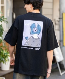【KANGOL/カンゴール】別注コラボカンガールバックプリントTシャツ