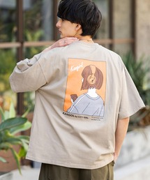 【KANGOL/カンゴール】別注コラボカンガールバックプリントTシャツ