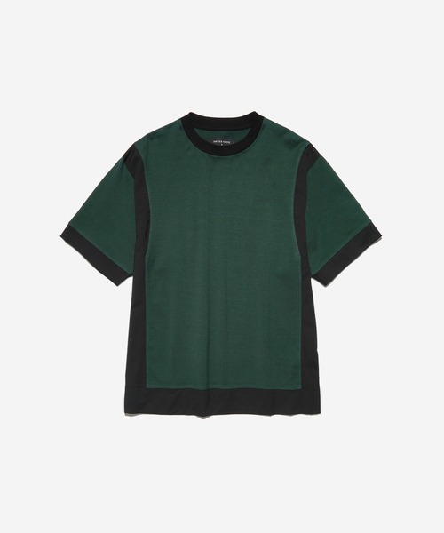 UNITED TOKYO(ユナイテッドトウキョウ)の「ドッキングレイヤードTEE(Tシャツ/カットソー・メンズ・ホワイト/ダークグレー/ストライプ/オリーブ/グレイッシュベージュ/ホワイト系その他・1/2)」の5枚目の写真