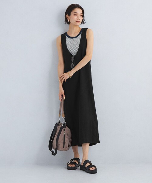 美品【greenlabelrelaxing】2WAY ワンピース green label relaxing（グリーンレーベルリラクシング）の「FFC シアー