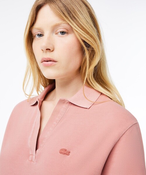 LACOSTE（ラコステ）の「オーガニックコットン クロップド丈