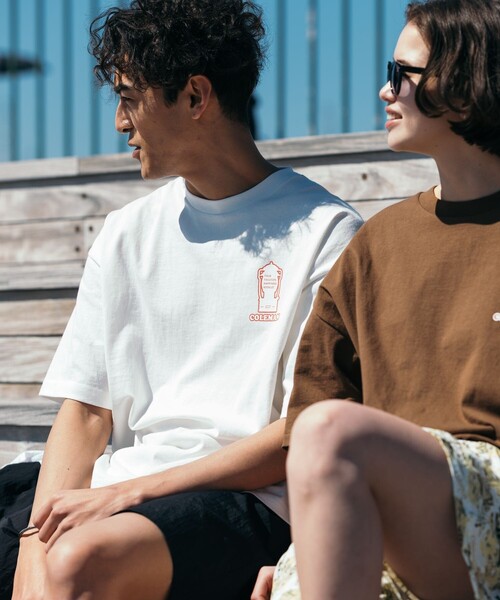 COLEMAN(コールマン)の「Coleman/コールマン Coleman 別注 バックプリント クルーネック 半袖Tシャツ トレッキンググッズ(Tシャツ/カットソー・メンズ・ホワイト/チャコールグレー/ブラウン/グレー・MEDIUM/LARGE)」の10枚目の写真