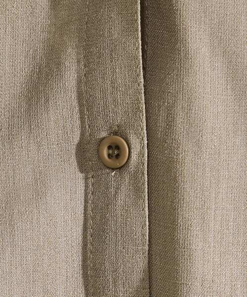 DRESKIP(ドレスキップ)の「◆【無理せずキレイ】バンドカラーブラウス(シャツ/ブラウス・レディース・グリーン系/チャコールグレー/ライトベージュ/カーキ・00)」の10枚目の写真