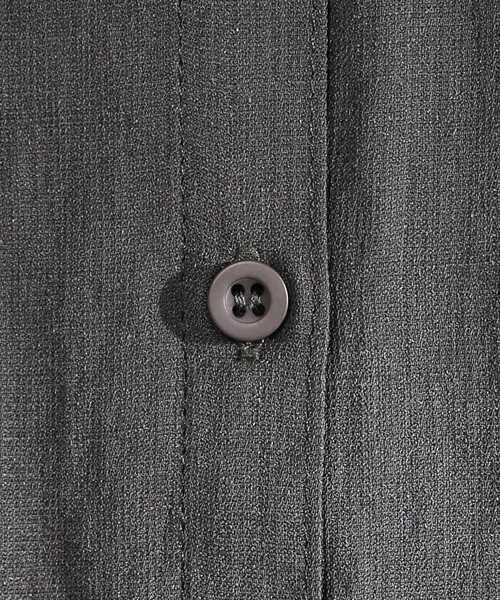 DRESKIP(ドレスキップ)の「◆【無理せずキレイ】バンドカラーブラウス(シャツ/ブラウス・レディース・グリーン系/チャコールグレー/ライトベージュ/カーキ・00)」の17枚目の写真