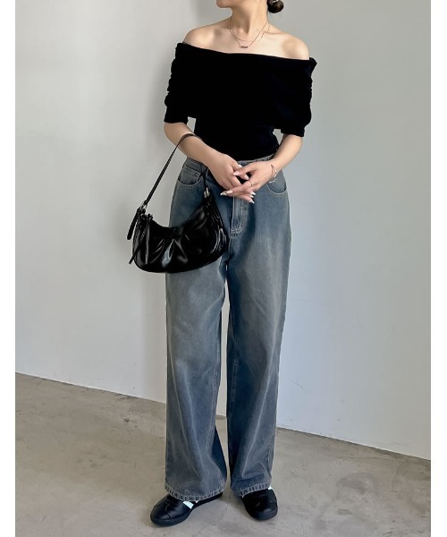 IRENE (新品)2ウェイオフショルダートップス 2WAYオフショルクロストップス - トップス通販 | 人気レディース