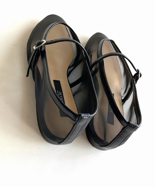 Q（キュー）の「メリージェーンチュールパンプス（パンプス・レディース・ブラック・23.5/24.5）」の10枚目の写真