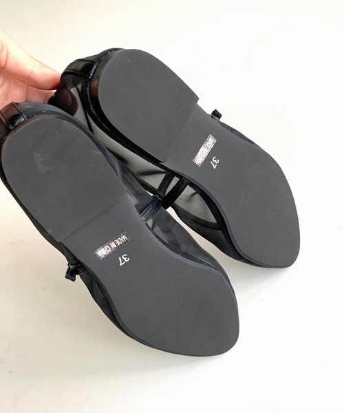 Q（キュー）の「メリージェーンチュールパンプス（パンプス・レディース・ブラック・23.5/24.5）」の4枚目の写真