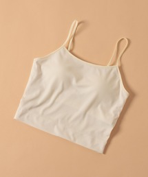 LAKOLE | 【吸水速乾】リブショートブラトップ<RELAXING WEAR> / 118958(キャミソール)