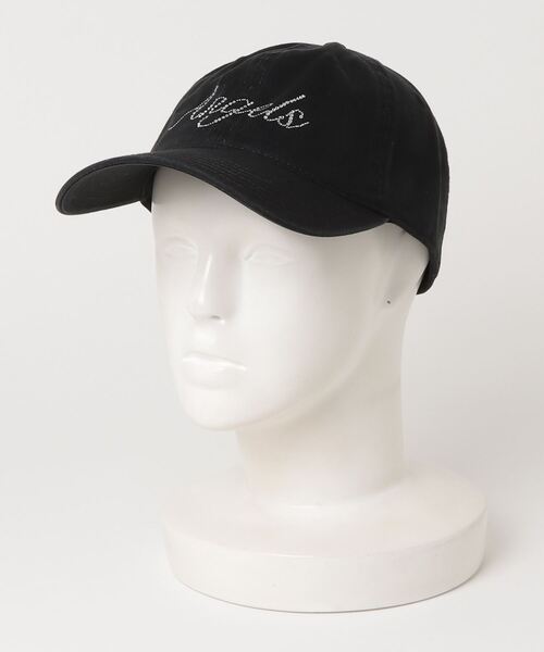 WEGO(ウィゴー)の「WEGO/ラインストーンロゴキャップ(キャップ・レディース・サックスブルー/ピンク/ホワイト/ブラック・FREE)」の1枚目の写真