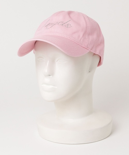 WEGO(ウィゴー)の「WEGO/ラインストーンロゴキャップ(キャップ・レディース・サックスブルー/ピンク/ホワイト/ブラック・FREE)」の7枚目の写真